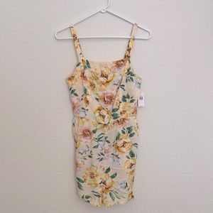 Yellow floral romper from Old Navy